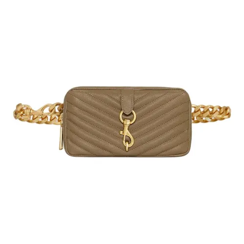 REBECCA MINKOFF Edie Кожа Бананка Унисекс Коричневый