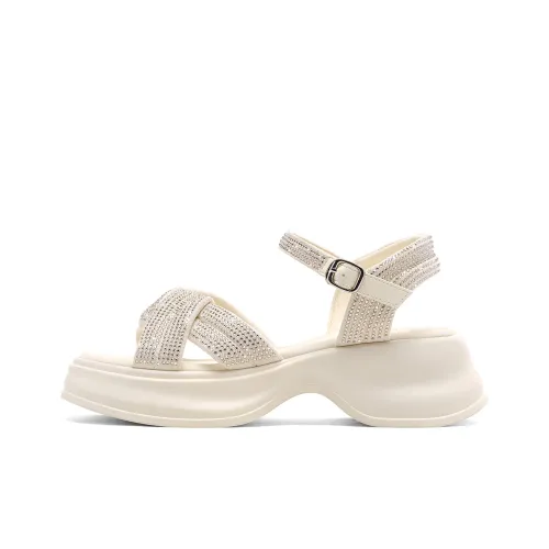 C°BANNER Пляжные сандалии Женские Бежевые