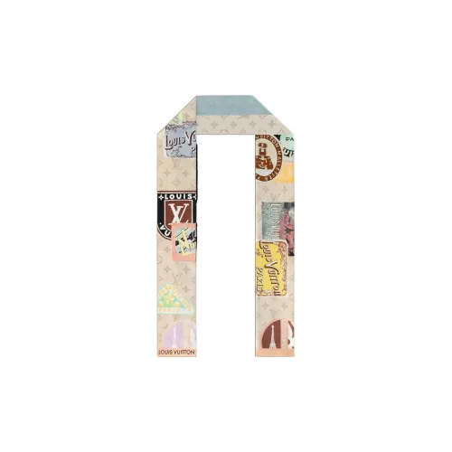 LOUIS VUITTON Тутовый шелк Резинки для волос Женские Многоцветный