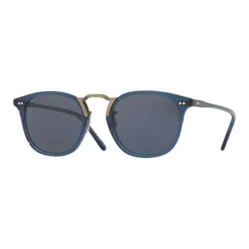 Oliver Peoples Butterfly Солнцезащитные очки Мужские Blue