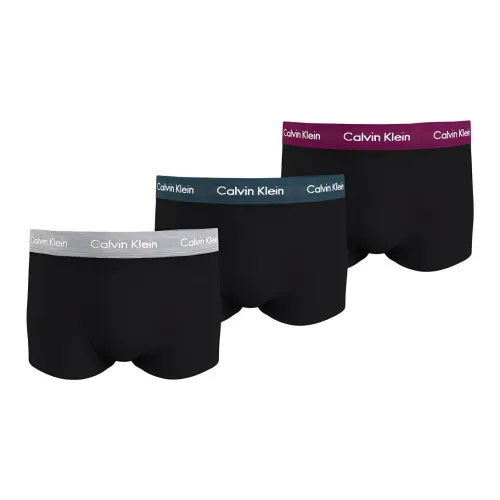 Calvin Klein 3 упаковки черные мужские стрелка брюки