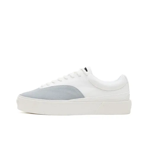 EQLZ EQUALIZER Fault Low Топ Скейтборд Кроссовки Унисекс Белый Серый