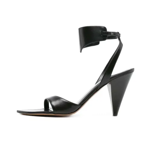 ISABEL MARANT Junia one Ремень Сандалии 9 см Женские Черный