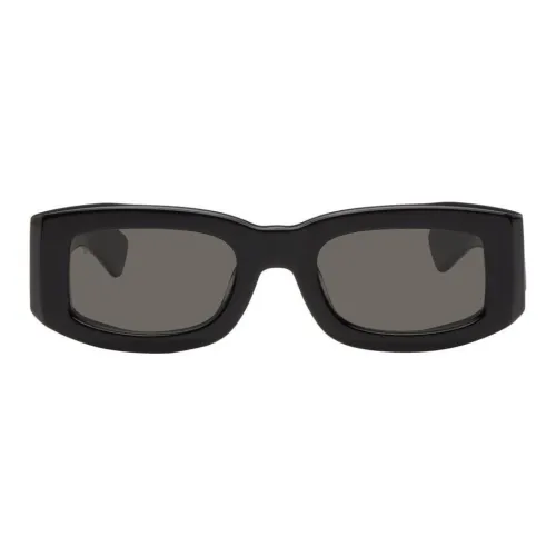 Études Прямоугольные Солнцезащитные очки Мужские Черные