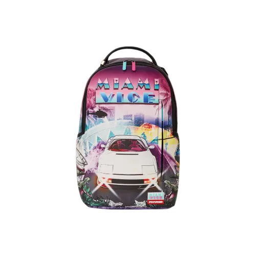 SPRAYGROUND Искусственная кожа Рюкзак Унисекс Фиолетовый