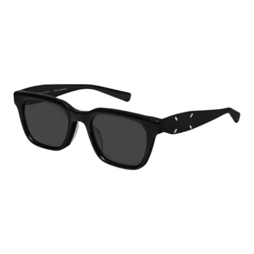 Maison Margiela Ацетат Нерегулярная форма Солнцезащитные очки Женские Черный