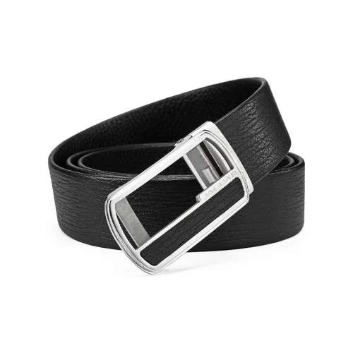 JAGUAR Fashion Business Мужская Повседневная Обувь Универсальная Автоматическая Застежка Кожаные Ремни Мужской Ширина 3,4CM