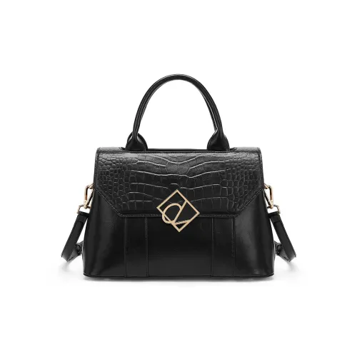 CORALDAISY Сумка из синтетической кожи Mom Сумка на одно плечо Женская Monroe Черная