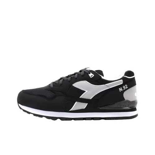 Diadora Heritage Low Топ Повседневная обувь Мужская Черная