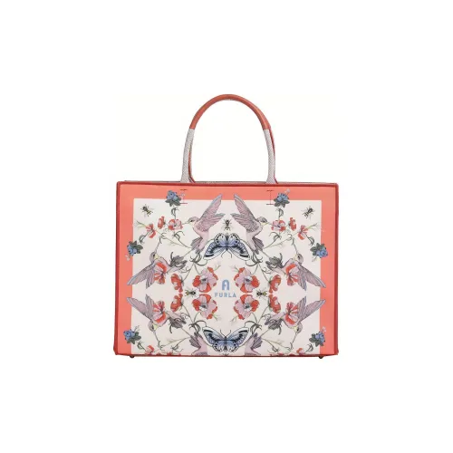 Furla Opportunity Кожаная отделка Тоут Сумка Сумка для покупок Сумка через плечо Сумка Большая Женская