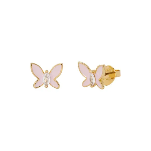 Kate Spade Copper Stud Earrings Women's Pink Kate Spade Медные серьги-гвоздики женские розовые