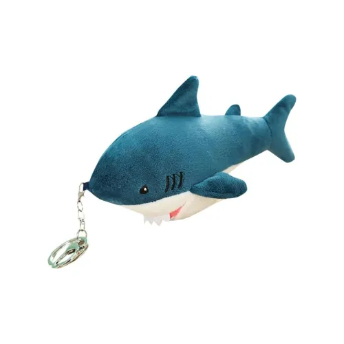 Handsome Little Shark Healing Series Shark Cub Bag Accessory Keychain Dolls Plush Pendant Handsome Little Shark Healing Series Shark Cub Сумка Аксессуар Брелок Куклы Плюшевая Подвеска