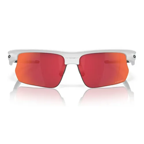 Oakley Пластик Ацетат Прямоугольные Солнцезащитные очки Мужские Белые