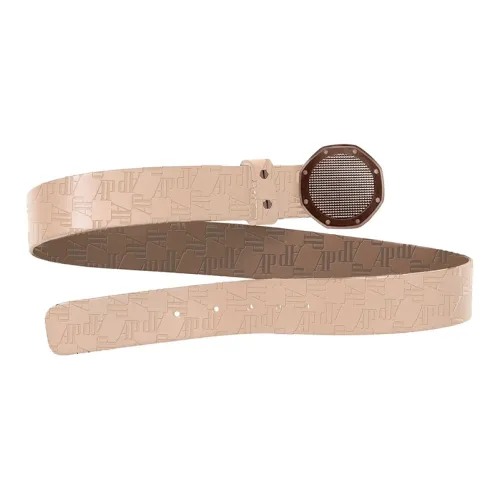 Travis Scott с принтом Letter Emblem ремень мужской светло-коричневый