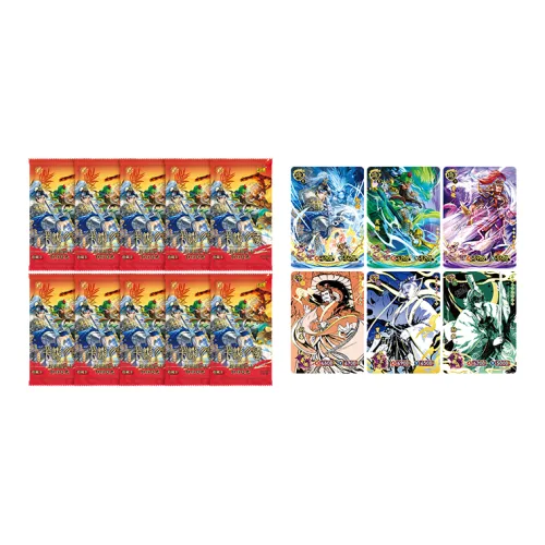 KAYOU Romance of The Three Kingdoms HEROES Shining Карта Youth Edition EPIC Character Collection Карта Пачка Карта