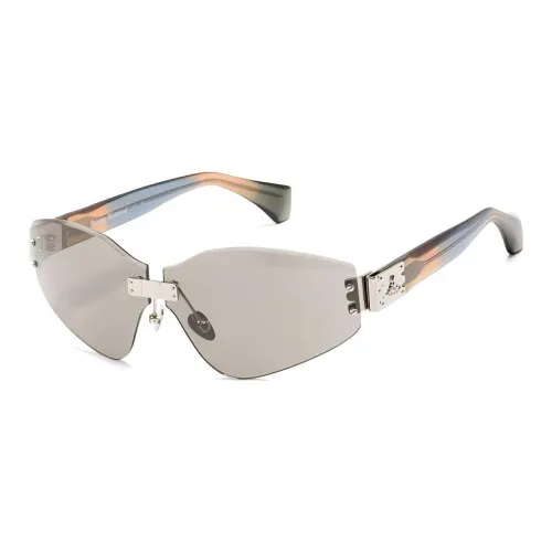 Vivienne Westwood Ацетатные солнцезащитные очки с неровными краями мужские коричневые