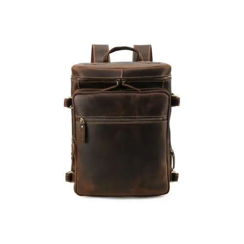 CMLZIUA Рюкзаки Темно-кофейный Унисекс