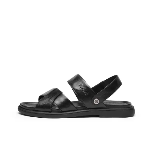 VOLO Пляжная обувь One Ремешок Сандалии Мужские Черные