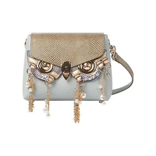 WANACCESSORY Сумка через плечо из коровьей кожи женская многоцветная