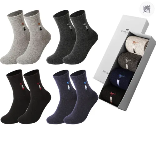 SEPTWOLVES Носки Crew Мужские упаковка из 4 пар коробка включена