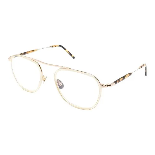 MOSCOT Металл Aviator Оправа для очков Женская Бежевая