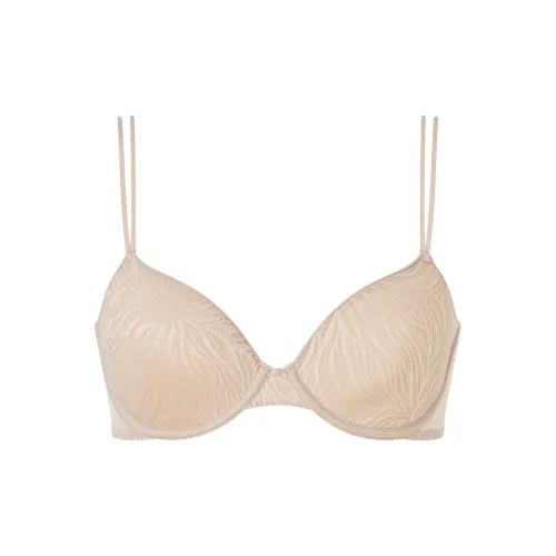 CK Calvin Klein ЛИНИЙНО ОБЛЕГЧЕННЫЙ Бюстгальтер DEMI Европейская версия Женская кожа