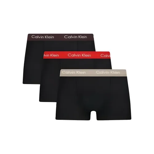 CK Calvin Klein Основная часть 3ПК Трусы Европейская версия Мужской 3 упаковки Черный