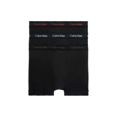 CK Calvin Klein Основная часть 3ПК Трусы Европейская версия Мужской 3 упаковки Черный