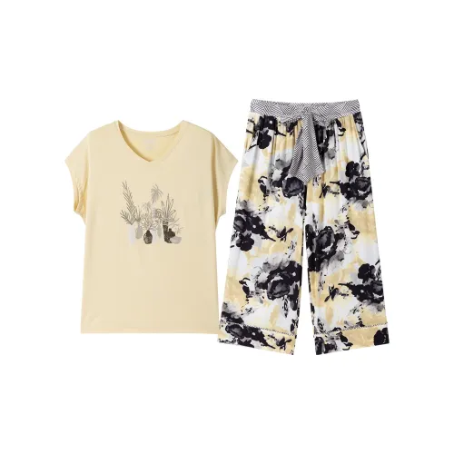 JOCKEY Желтый Женские Пижамные Комплекты