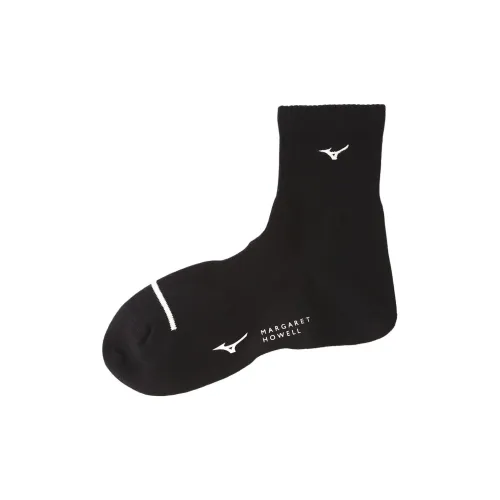 MIZUNO FOR MARGARET HOWELL Черные Женские Носки MID до икры