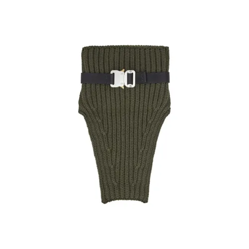 1017 ALYX 9SM Совместный бренд Мериносовая шерсть Шарфы Унисекс Зеленый