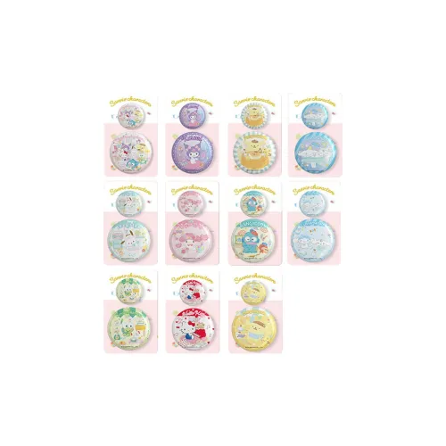 Simplicity and cultural creation Санрио Счастье ROOM Жестяной значок значки