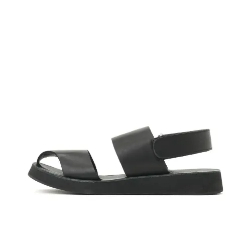 Yohji Yamamoto One Ремень Сандалии Мужские Черные