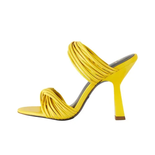 Patrizia Pepe Слипоны 10 см Женские Желтые