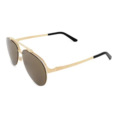 Cartier Metal Aviator Солнцезащитные очки Мужские Золотые