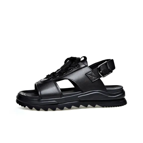 LUOMAIKE Пляжные сандалии Мужские Черные