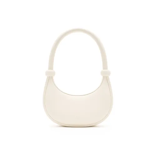 MUVA Коровья кожа Подмышечный Сумка на плечо Стандартный Женский Милкшейк Белый Кремовый Желтый Жженый чай Коричневый