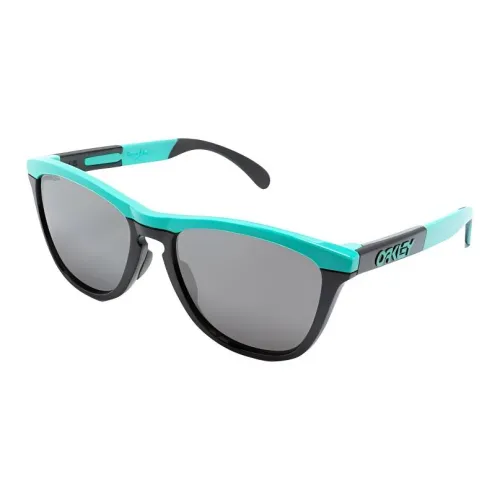 Oakley Ацетат Кошачий глаз Солнцезащитные очки Женские Синий