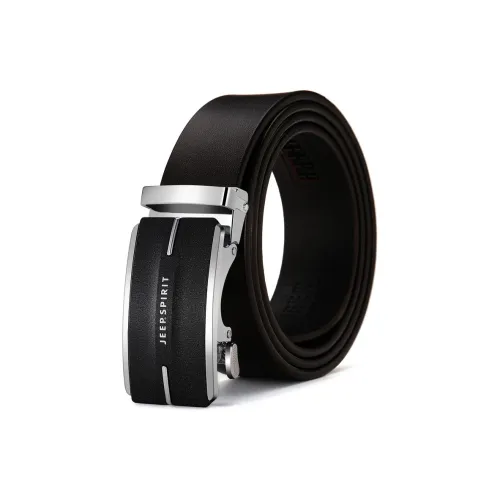 JEEP SPIRIT Деловой повседневный стиль Сплав Автоматическая застежка Кожаные ремни Мужской 3,5 см