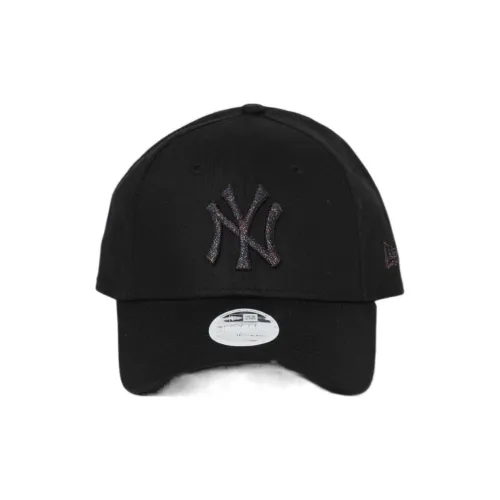 New Era Хлопковые кепки женские черные