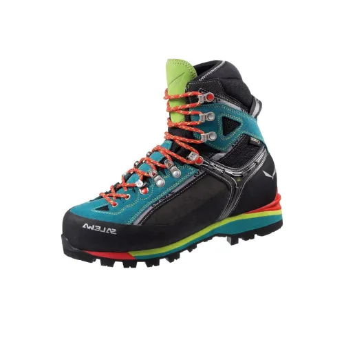 SALEWA Альпинистские и туристические ботинки MID Топ Черный синий красный Женские