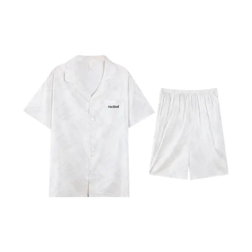 PBENO PD Пижамный комплект Мужской Белый