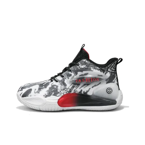 Prince McQueen Амортизаторы Shock Slip-Resistant Дышащие Высокие Баскетбольные Кроссовки Мужские