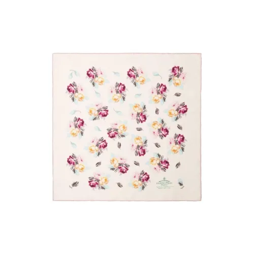 PRADA Шелковые шарфы Женские Бежевый