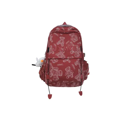 Alcohol Dragon Нейлон Рюкзак Стандартный Унисекс Черный Белый Красный Зеленый