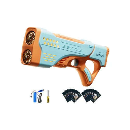 TAODUDU Двойной цилиндр большой размер пузырьки пистолет коробка Gatling Dense пузырьки пузырьковые машины