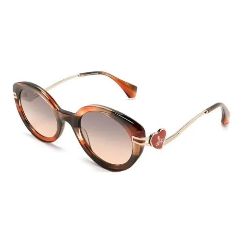 Vivienne Westwood Ацетат OVAL SUNGLASSES Мужской Коричневый