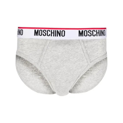MOSCHINO Трусы Мужские 1 Пачка Светло-Серый