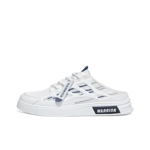 Warrior Wing Series Шов Slip-Resistant Домашние тапочки Мужские Белый Темно-Синий