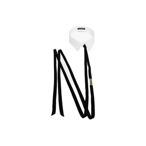 Ann Demeulemeester Хлопок Ожерелье-чокер Унисекс Черный